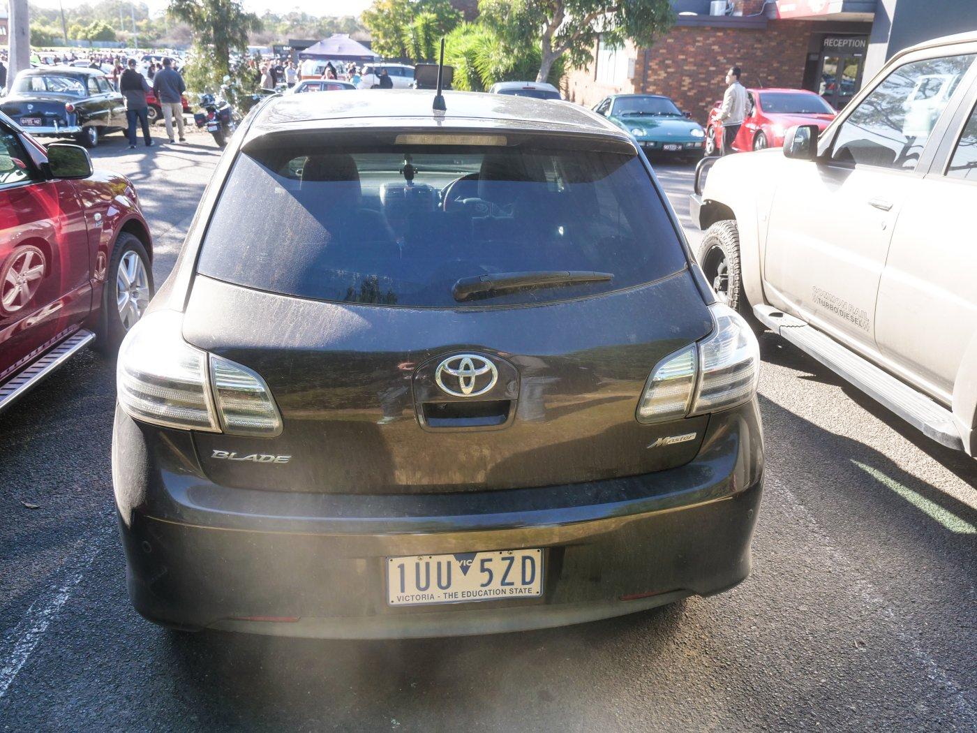 Toyota Blade hatchback, imported from Japan