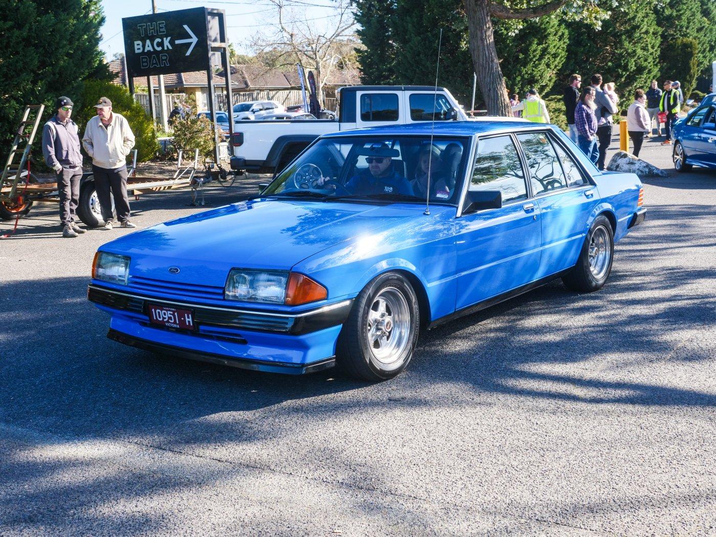 Ford Fairmont in blue
