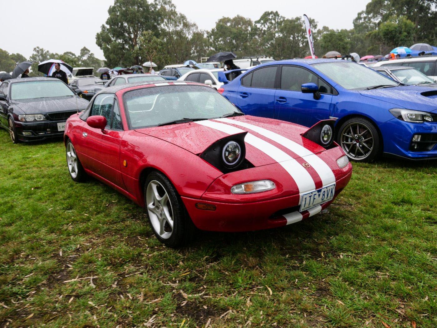 Red NA Miata
