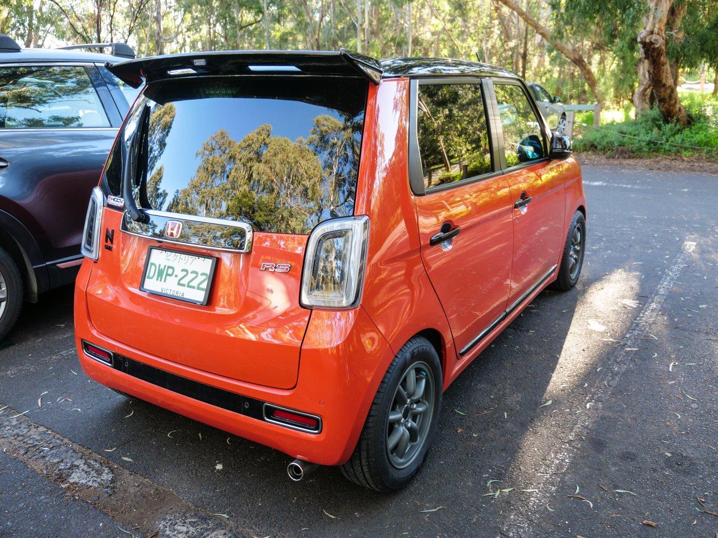 Honda RS N One in orange