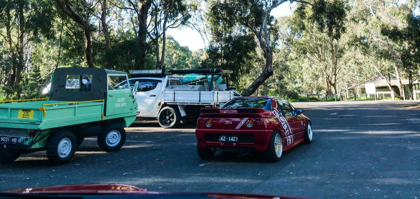 Red Mazda Autozam