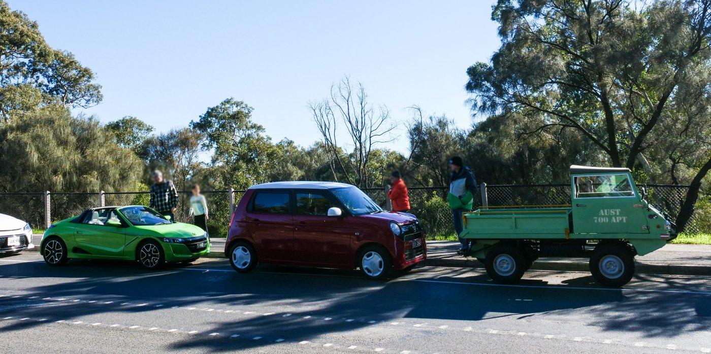 Honda S660, Honda N One and Steyr Puch Haflinger
