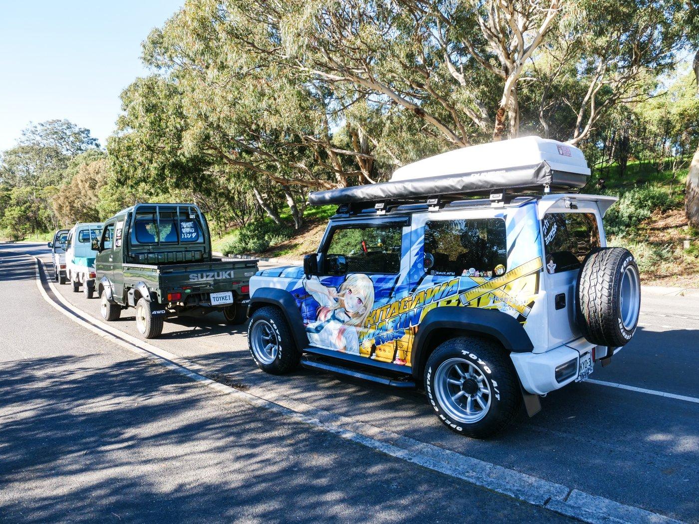 Suzuki Jimny and Suzuki Carry truck