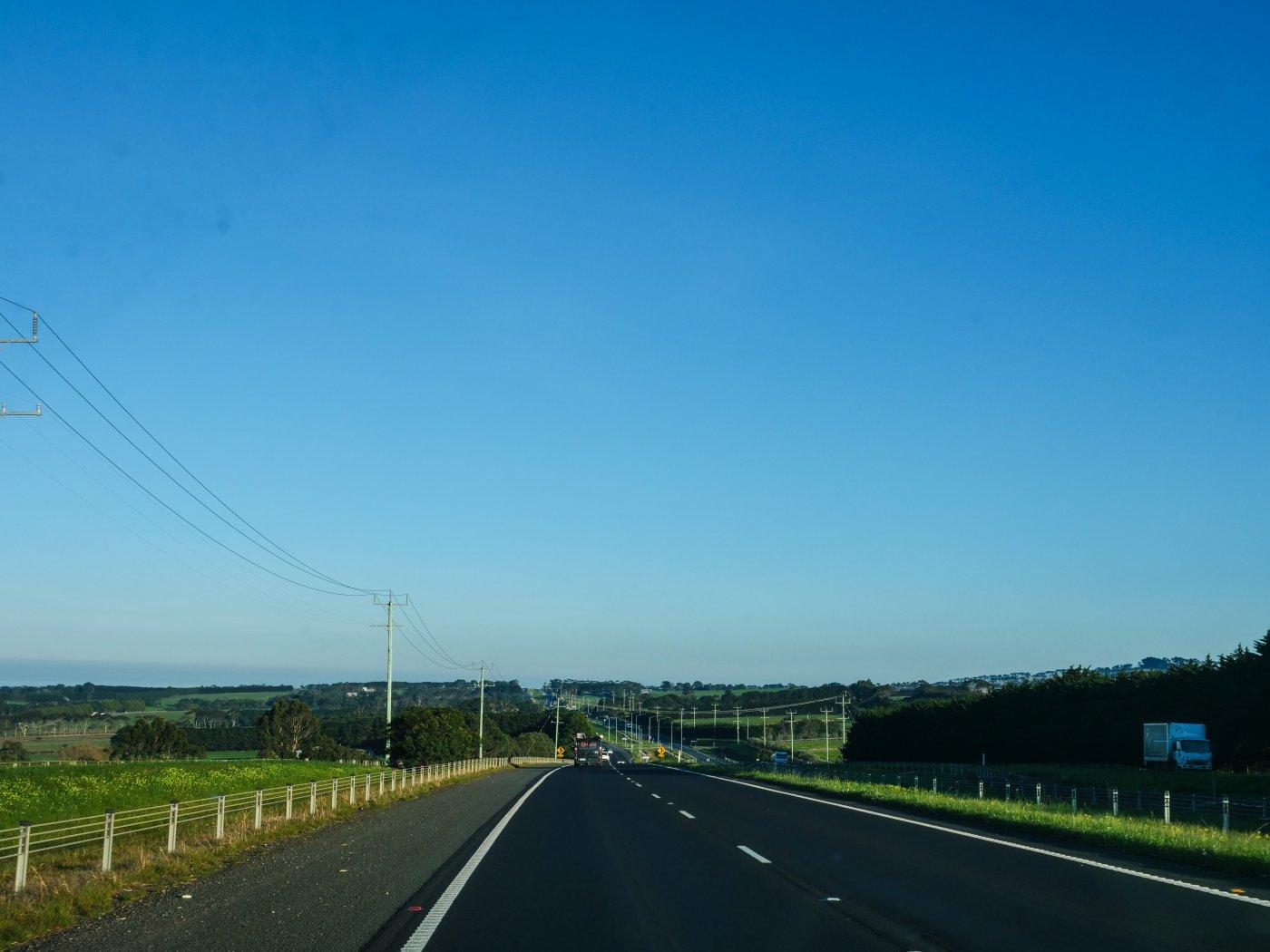 Regional Victoria highway