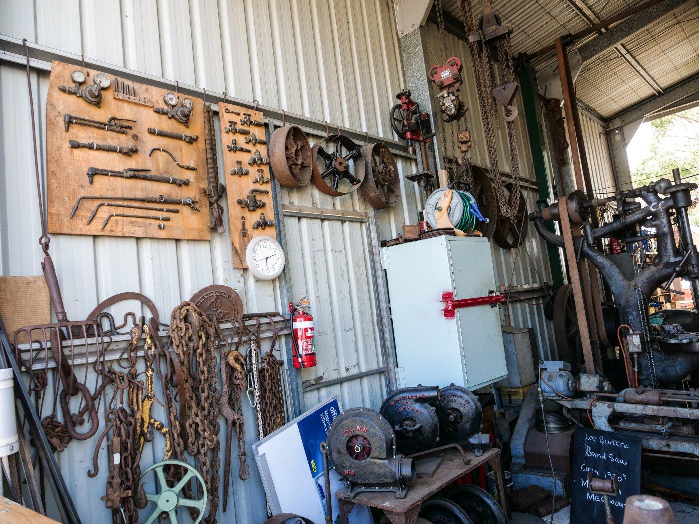 Blacksmith shed