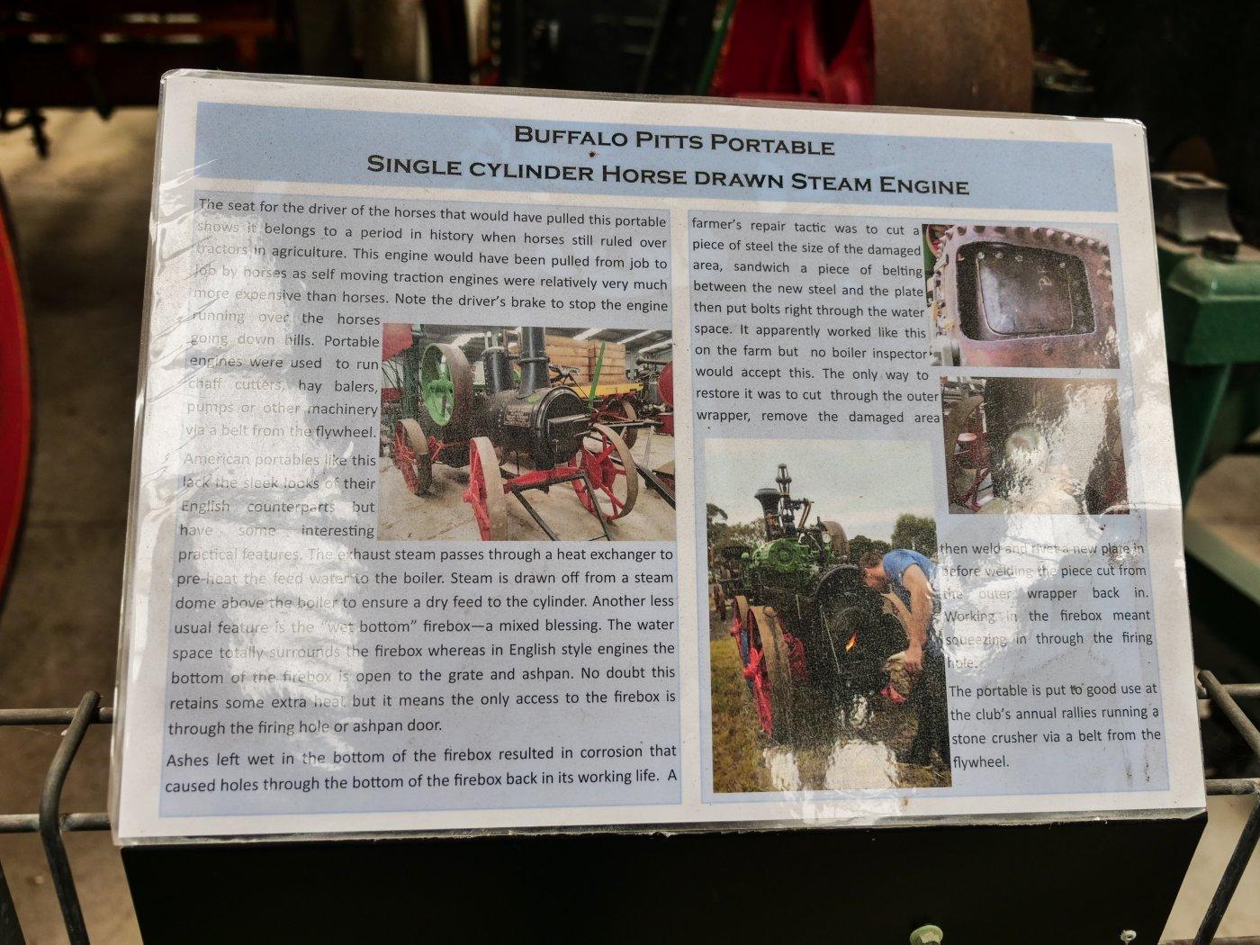 Placard for Steam engine