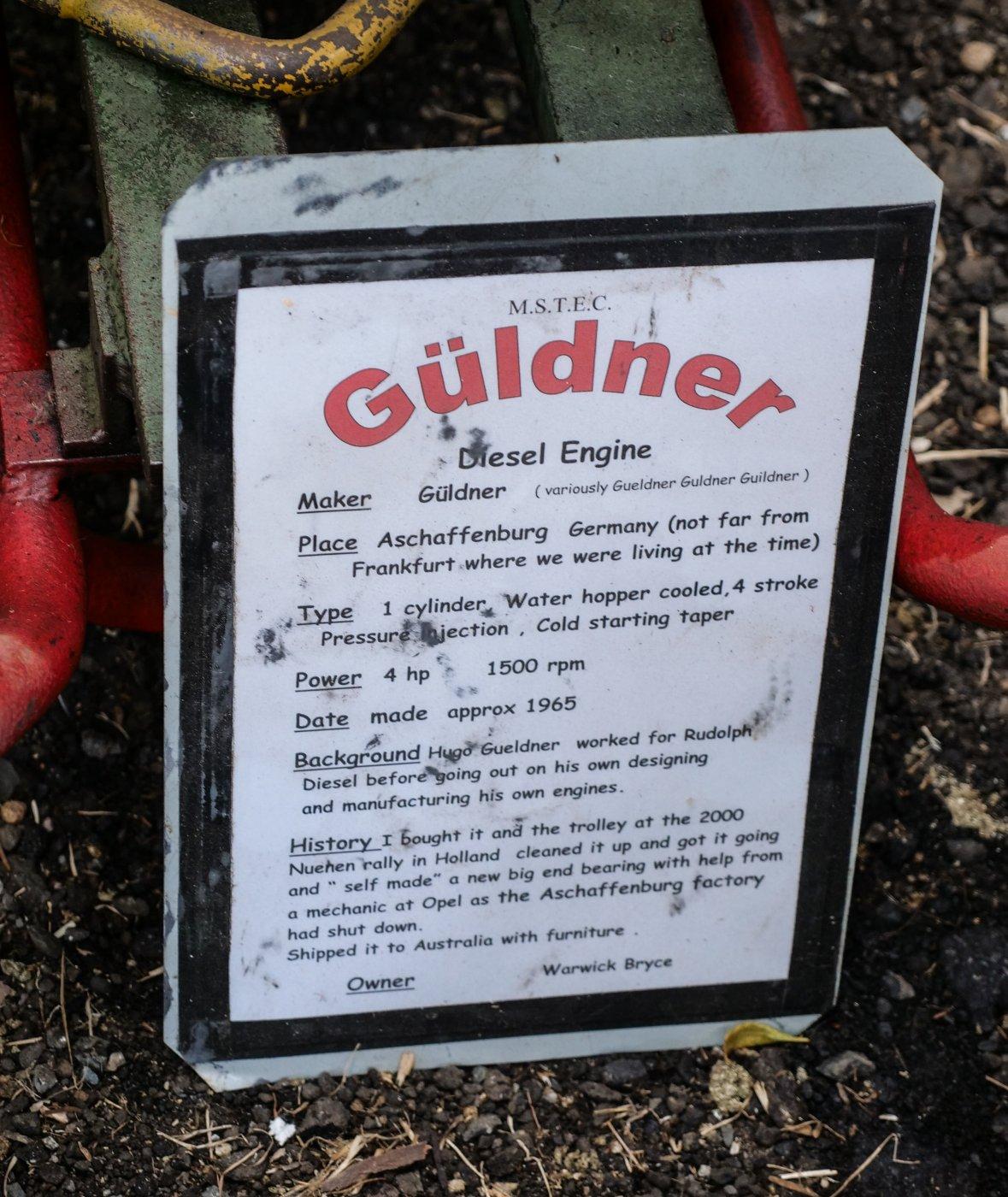 Guldner engine