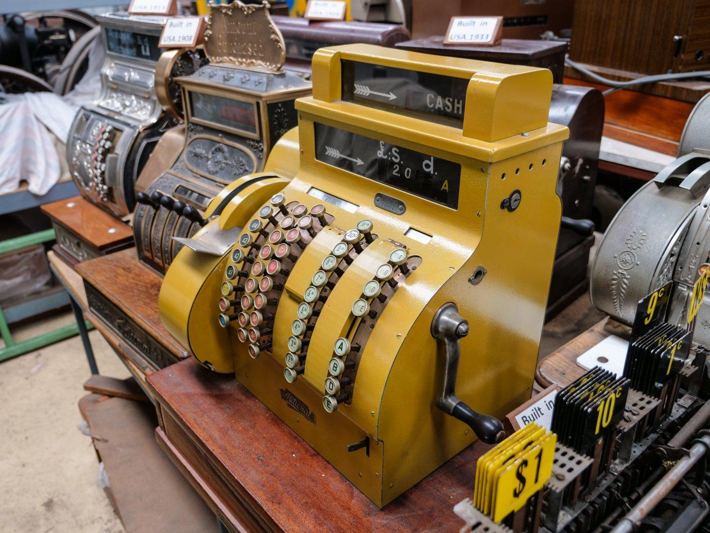 vintage cash registers