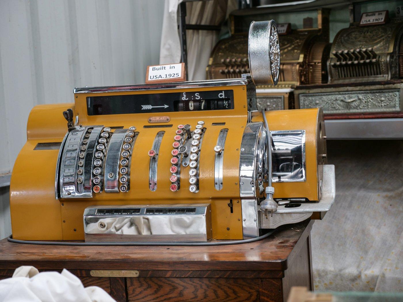 vintage cash registers